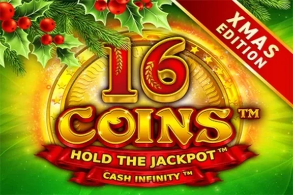 Capa do slot 16 Coins Xmas