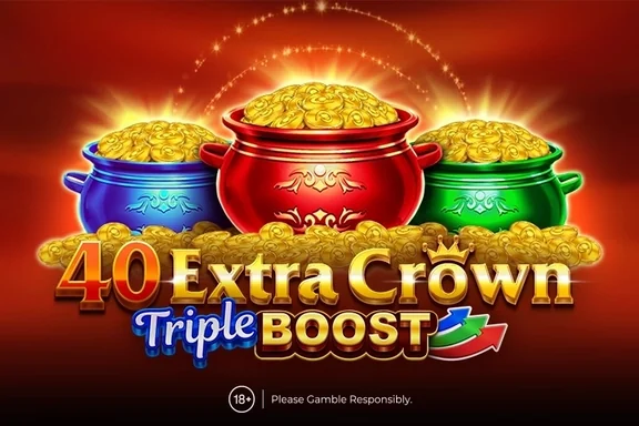 Capa do slot 40 Extra Crown Triple Boost