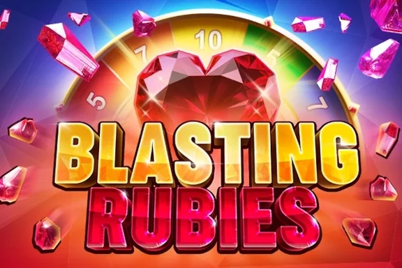 Capa do slot Blasting Rubies